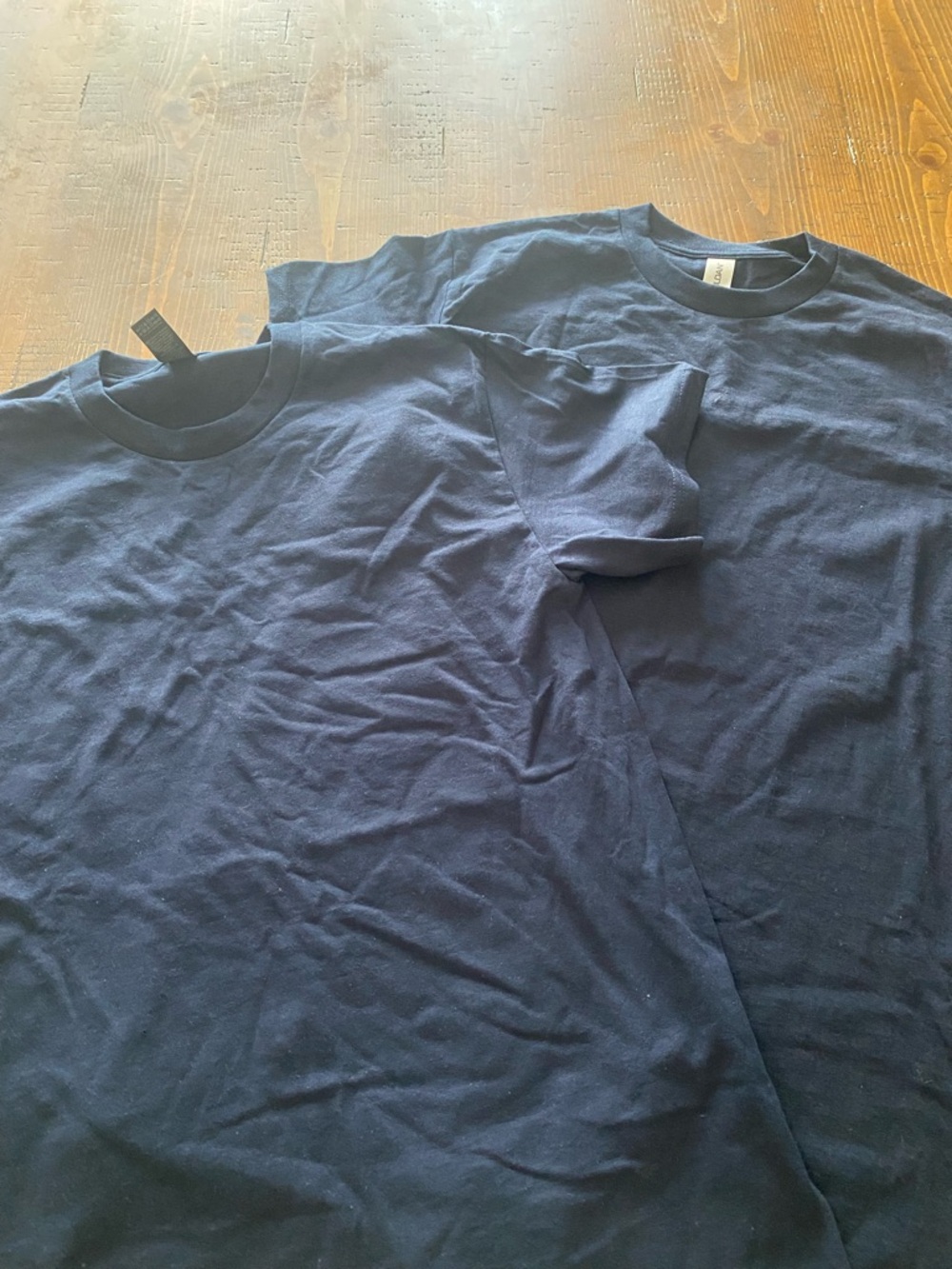 2pc Gildan Men's Short Sleeve Tee - Navy Blue